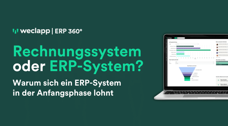 Rechnungssystem oder ERP-System?