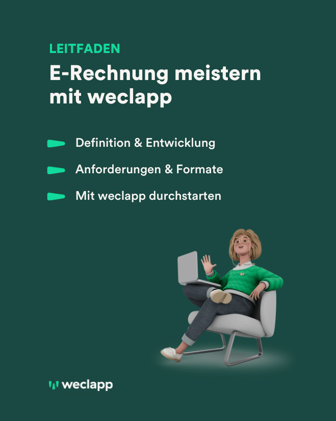 E-Rechnung Leitfaden weclapp